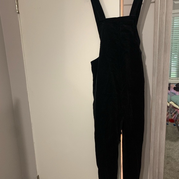 Stowaway Collection Maternity Black Cord Overalls NWT - Picture 6 of 6
